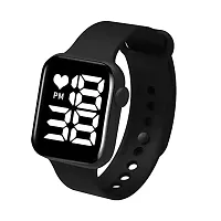 Acnos Black Digital Watch - For Boys  Girls Digital Watch - For Boys  Girls Watch Mens For kids Women Men Couple Electronic Digital Sports Watch-thumb1