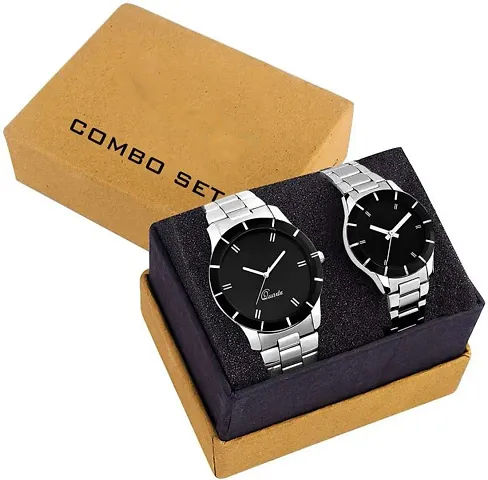 New Attractive Stylish Couple Combo Watches Super Quality Watch - For Couple