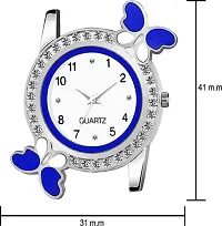 Acnos Blue Strap White Diamond Dial Analog Watch For Girls Best Design Butterfly Combo 2 Pack Of 2-thumb3