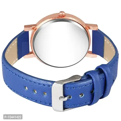 Acnos Analog Women's Watch (Blue Dial Blue Colored Strap)-thumb3