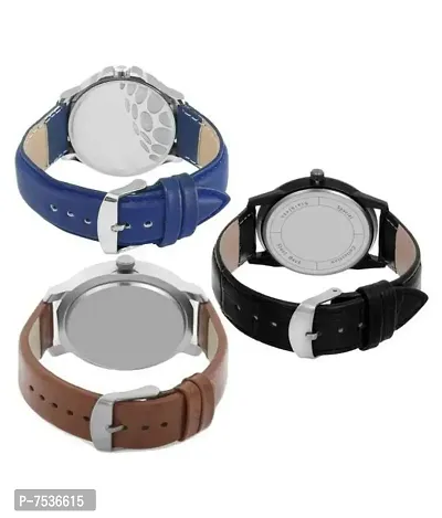 Acnos Analogue Men's Watch (Pack of 3) (Multicolored Dial Multicolored Colored Strap)-thumb5