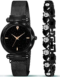 Stylish Black Watches For Women-thumb2