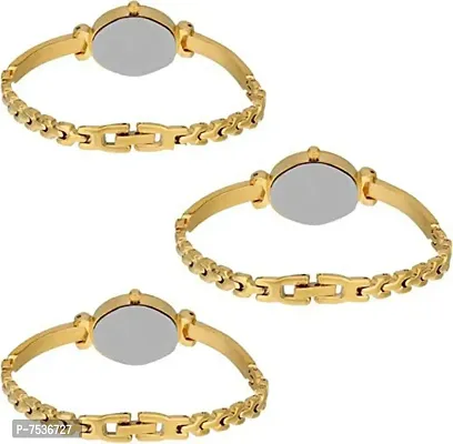 Acnos Gold Chain Analog Watches Combo for Women Pack of - 3 (K-10-3COMBO)-thumb3