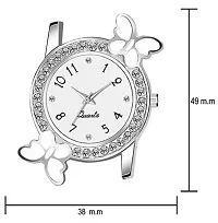 Stylish White Silicone Analog Watches For Women-thumb2