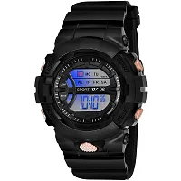 Acnos Brand - A Digital Watch Shockproof Multi-Functional Automatic Light Juicy Black Dial Strap Waterproof Digital Sports Watch for Men's Kids Watch for Boys - Watch for Men Pack of 2-thumb3