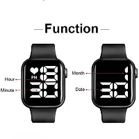 Acnos Black Digital Watch - For Boys  Girls Digital Watch - For Boys  Girls Watch Mens For kids Women Men Couple Electronic Digital Sports Watch-thumb2