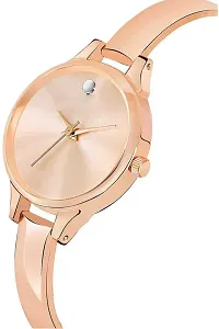 Acnos Rosegold Plated Strap and case and Rosegold dial Analog Watch for Girls and Women Pack of - 1-thumb1