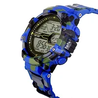 Acnos Blue Color Army Shockproof Waterproof Digital Sports Watch for Mens Kids Sports Watch for Boys - Military Army Watch for Men-thumb1