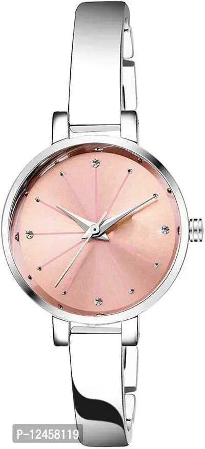 Stylish Stainless Steel Analog Watches For Women-thumb0