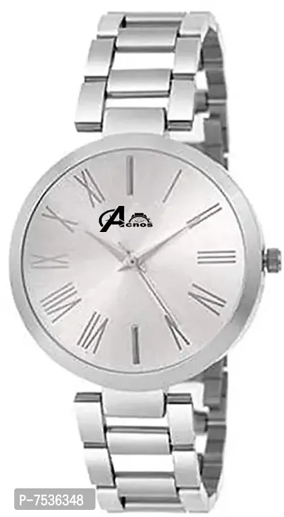 Acnos White Dial Analogue Watch for Women Pack of - 1