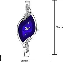 Acnos Blue Dial Uniq Shape Analogue Watch for Girls and Women Pack of - 1(Blue-Raga) hellip;-thumb1