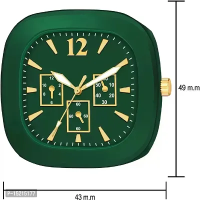 Stylish Green Silicone Analog Watches For Men Pack Of 2-thumb3