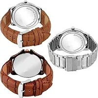 Acnos Special Super Quality Analog Watches Combo Look Like Handsome for Boys and Mens Pack of - 3(437-MIN-BRW)-thumb4