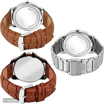Acnos Special Super Quality Analog Watches Combo Look Like Handsome for Boys and Mens Pack of - 3(437-MIN-BRW)-thumb5