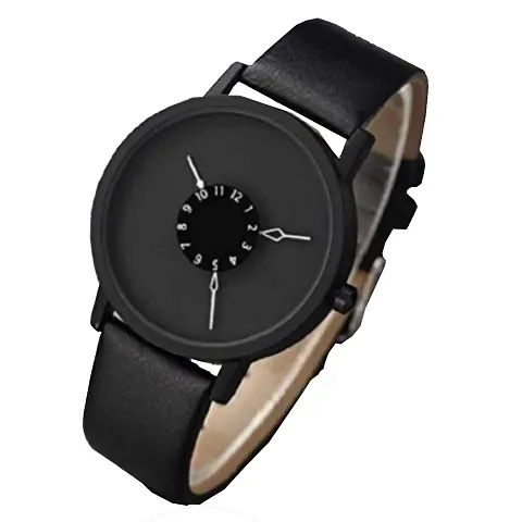 Synthetic leather Wrist Watch For Men