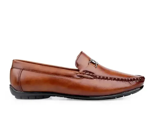 Trendy Leather Loafer Formal Shoes for men