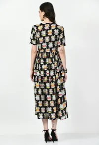 Stylish Printed Dress for Women-thumb1