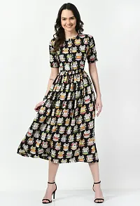 Stylish Printed Dress for Women-thumb3