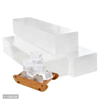 Premium High Quality Transparent Natural Glycerine Soap Base (1000 g)-thumb0