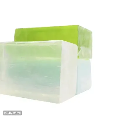 Clear Glycerin Soap Base (500gm)  Aloe Vera soap base (500gm),  (2times;500gm=1kg)