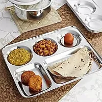 Classic Stainless Steel Plates For Serving-thumb1