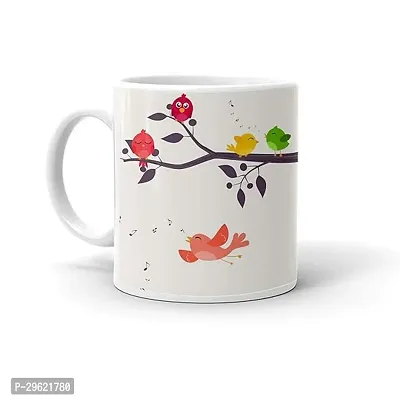 Pratik Plastic Printed Designer Coffee Mug