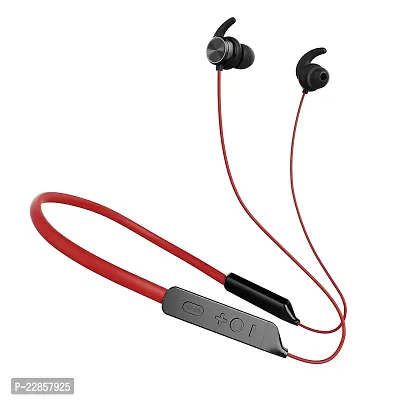 Mateband Bluetooth Wireless Neckband Earphones Red