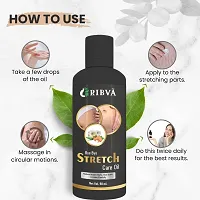 RIBVA present Stretch Marks Removal Oil - Natural Heal Pregnancy, Hip, Legs, Mark oil 50 ml pack1-thumb3