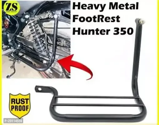 SRPHERE HEAVY METAL DUPLEX COATING LADY FOOTREST FOR NEW ROYAL ENFIELD HUNTER 350 BIKE-thumb0