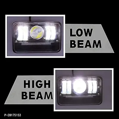 B Rider LED Headlight Hi/Low Beam With 3 Mode Red and Blue Flashing For Hero Splendor Plus, Splendor Pro, Splendor-thumb2