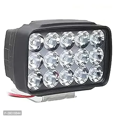 15 Led Light 100% Waterproof for Car Bike Bulb Fit to All Model of Any Vehicle (15 Led ) - Set of 1