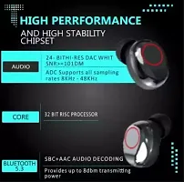 M90 pro Wireless Bluetooth Earbuds Type- C with Touch Control and Dual LED Charging Display-thumb2