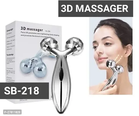 3D Y shape Roller Ball Massager V Line Firming Tool Skin Tightening Body Shaping Massager-thumb0