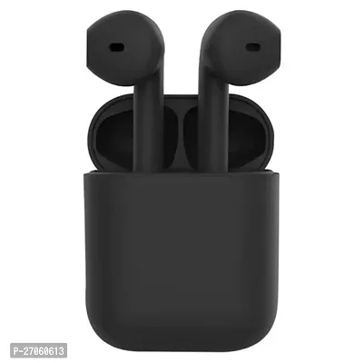 Bluetooth I-12 tws and Charging Case with Mic Bluetooth Airpod headphone  (Black In the Ear)