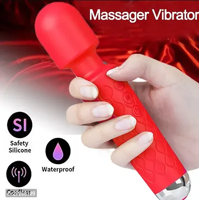 Personal Body Rechargeable Massager for Women and Men / Handheld Waterproof Vibrate Wand Massage Machine with 20 Vibration Modes - 8 Speeds