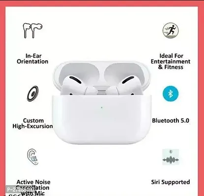 TWS Wireless Earbuds 5-2V Bluetooth Headset (White In the Ear)-thumb2