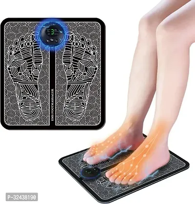 Electric Foot Massager EMS Massage Pad: Advanced Foot  Body Pain Relief, Portable Relaxation for Home  Office, Rechargeable  Lightweight, Promotes Circulation  Reduces Fatigue