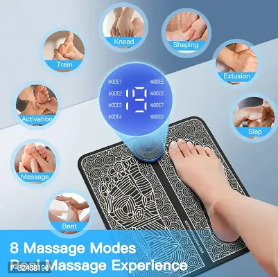 Electric Foot Massager EMS Massage Pad: Advanced Foot  Body Pain Relief, Portable Relaxation for Home  Office, Rechargeable  Lightweight, Promotes Circulation  Reduces Fatigue-thumb3