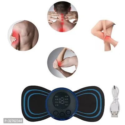 Rechargeble Butterfly Full Body Massager For Pain Relief Neck Massager With Ems Technology Spine Massager For Body Pain-thumb2