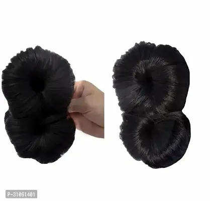 Natural look Hair Juda Buns Extensions For Women Pack Of 2