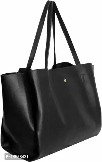 Women Stylish Tote Bag Pu Leather-thumb4