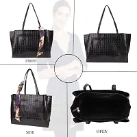 Women Stylish Tote Bag Pu Leather-thumb3