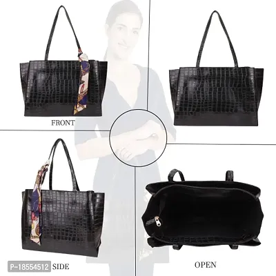 Women Stylish Tote Bag Pu Leather-thumb4