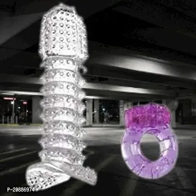 Multicolour Dotted Condom + Vaibreting Ring For Multiply