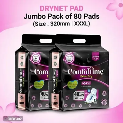 COMFORTIME Extra Dry, MAX, GEL Technology -XXXL | 80 Pads|-thumb0