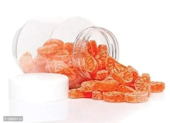 Om Banna Orange Candy Narangee Vegetarian No Transfat Sweet Toffee 250Gm-thumb0