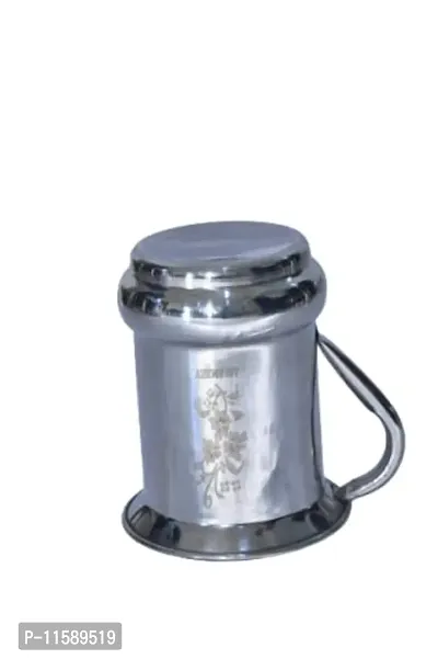 Super HK Stainless Steel Water jug Laser Print 1.5 Litre  Stainless Steel Glass 300 ML-thumb2