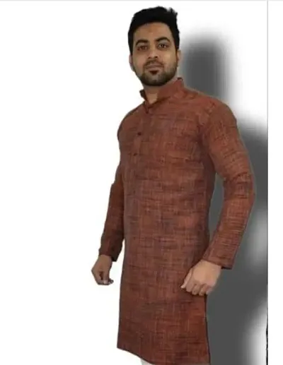 Hot Selling Cotton Blend Kurtas For Men 