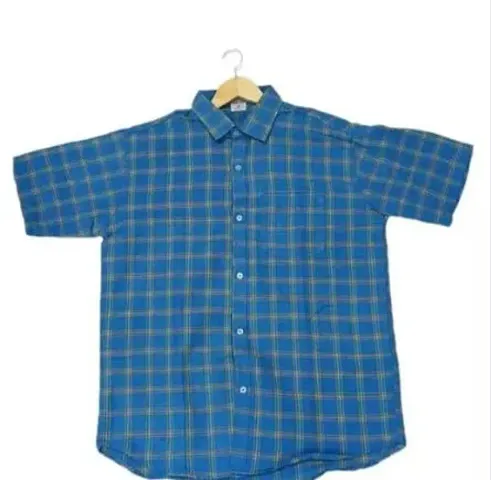 New Launched Cotton Blend Short Sleeves Casual Shirt 