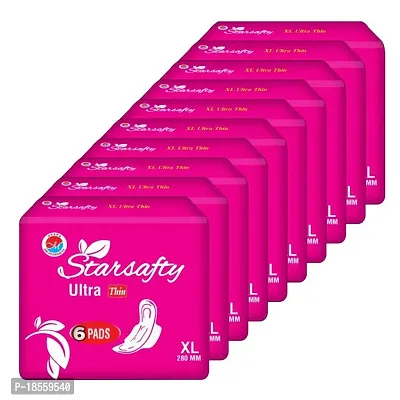 Starsafty Ultra Thin XL 280MM  60 Sanitary pads Pack off-10